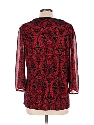 Roz & Ali 3/4 Sleeve Blouse (view 2)