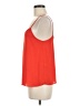 Topshop 100% Polyester Orange Sleeveless Top Size 6 - photo 5