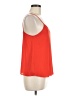 Topshop 100% Polyester Orange Sleeveless Top Size 6 - photo 4