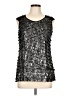 Notations Silver Sleeveless Blouse Size L - photo 1