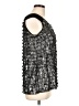 Notations Silver Sleeveless Blouse Size L - photo 4