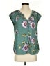 Daniel Rainn 100% Polyester Teal Sleeveless Blouse Size S - photo 1