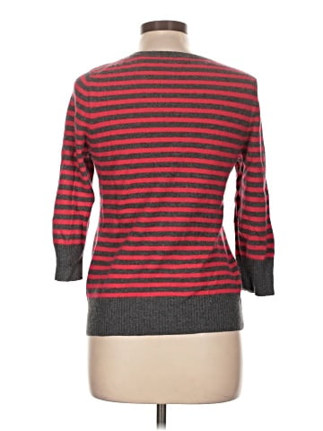 Aqua Cashmere Pullover Sweater (view 2)