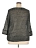 Alfani 100% Polyester Gray 3/4 Sleeve Top Size 2X - photo 2