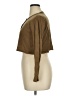 OZMA 100% Silk Brown Silk Cardigan Size XL - photo 5
