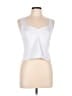 Unbranded Silver Sleeveless Top Size L - photo 1