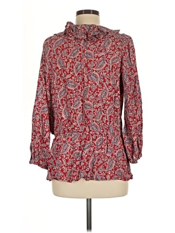 Chaps 3/4 Sleeve Blouse (view 2)