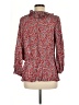 Chaps Red 3/4 Sleeve Blouse Size M - photo 2