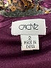Cache Metallic Silver Cocktail Dress Size 2 - photo 7