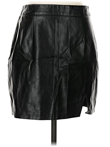 Lulus Faux Leather Skirt (view 1)