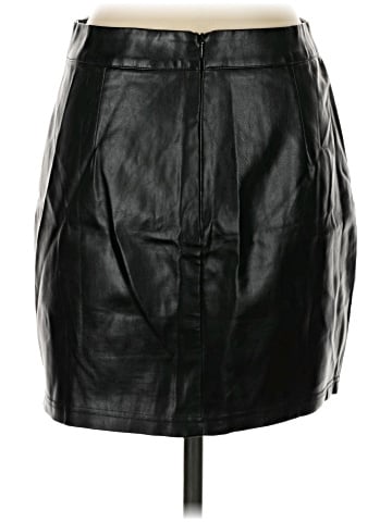 Lulus Faux Leather Skirt (view 2)