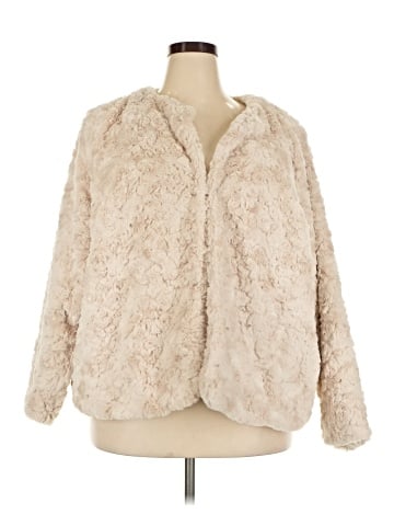 LC Lauren Conrad Faux Fur Jacket (view 1)