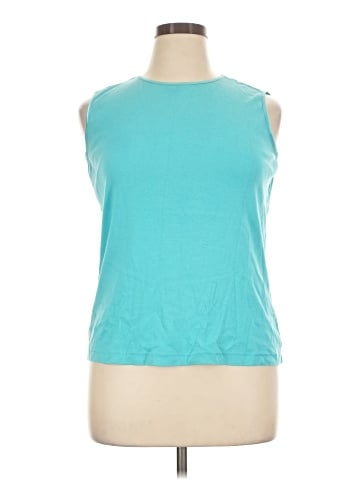 Christopher & Banks Sleeveless T-Shirt (view 1)