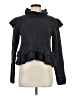 Ganni Gray Turtleneck Sweater Size Med (2) - photo 1
