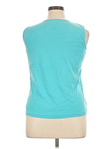 Christopher & Banks Sleeveless T-Shirt (view 2)