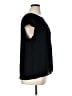DR2 100% Polyester Black Short Sleeve Blouse Size XL - photo 4