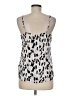 David Lerner 100% Polyester Ivory Sleeveless Blouse Size M - photo 2