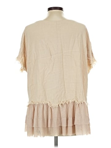 Umgee Short Sleeve Blouse (view 2)