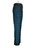 David N 100% Rayon Plaid Teal Casual Pants Size 10 - photo 4
