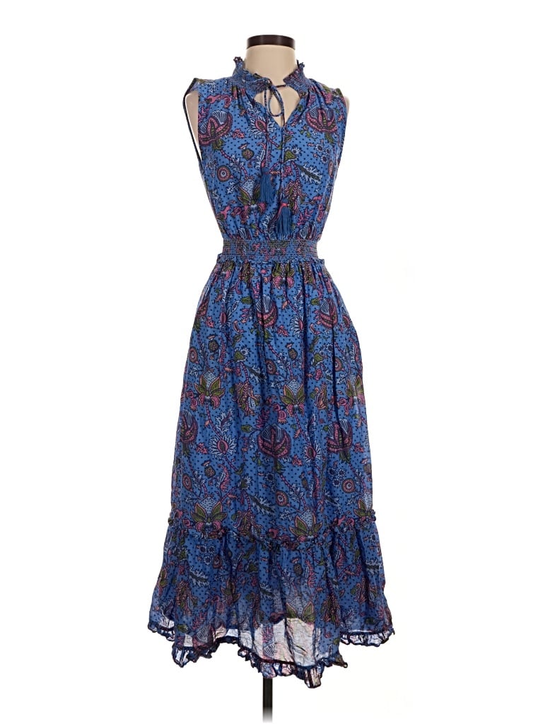 Pre-owned Roller Rabbit Casual Dress In Blue