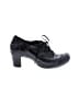 Clarks 100% Leather Black Heels Size 9 - photo 1