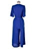 Gabby Skye Solid Blue Jumpsuit Size M (estimated) - photo 2