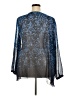 Catherines 100% Polyester Blue 3/4 Sleeve Blouse Size 3X - photo 2