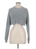 Missguided Gray Long Sleeve Top Size Med - Lg - photo 1