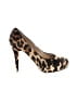 J.Crew Collection Animal Print Brown Heels Size 8 - photo 1