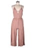 Sienna Sky Solid Pink Jumpsuit Size M - photo 1