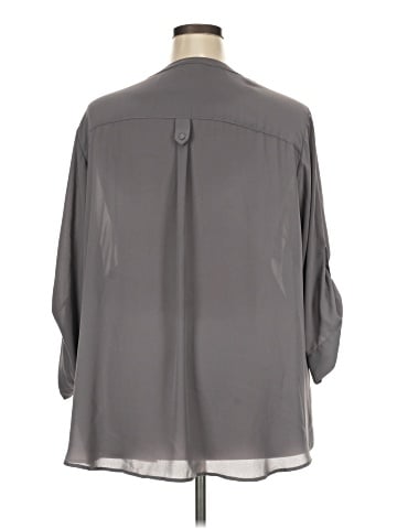 Torrid 3/4 Sleeve Blouse (view 2)