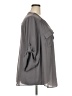 Torrid Gray 3/4 Sleeve Blouse Size 4X Plus (4) - photo 4