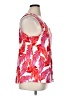 Chico's 100% Cotton Red Sleeveless Blouse Size XL (3) - photo 4