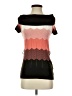 Iz Byer Pink Short Sleeve Turtleneck Size S - photo 1