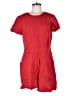 Banana Republic Solid Red Romper Size 8 (tall) - photo 1