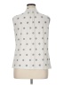 Talbots Outlet Polka Dots Ivory Sleeveless Blouse Size 1X - photo 2