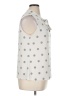 Talbots Outlet Polka Dots Ivory Sleeveless Blouse Size 1X - photo 4