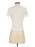 Paper Crane Ivory Short Sleeve Turtleneck Size S - photo 2