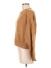 Elodie Solid Brown Pullover Sweater Size S - photo 5