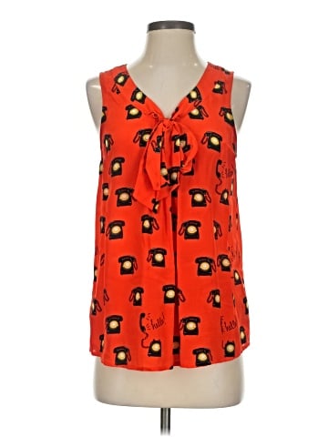 Maeve Sleeveless Silk Top (view 1)