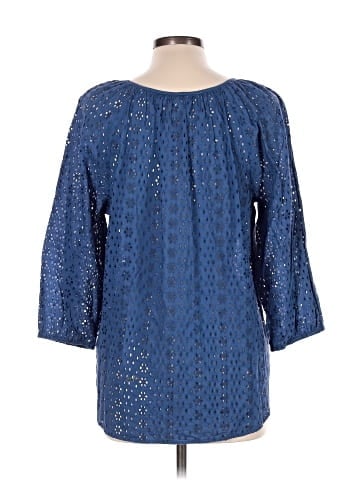 Chaps 3/4 Sleeve Blouse (view 2)