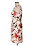 Connected Apparel Floral Ivory Cocktail Dress Size 12 - photo 5