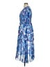 Assorted Brands 100% Polyester Print Blue Casual Dress Size XL - photo 5