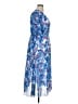 Assorted Brands 100% Polyester Print Blue Casual Dress Size XL - photo 4