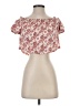 Volcom 100% Modal Pink Short Sleeve Blouse Size XS - photo 1
