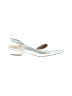 Stuart Weitzman Metallic Silver Heels Size 10 - photo 1