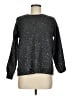 Ann Taylor LOFT Metallic Black Pullover Sweater Size M - photo 1