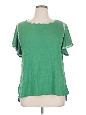 Max Studio Short Sleeve Top (view 1)