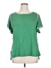 Max Studio Green Short Sleeve Top Size 1X - photo 1