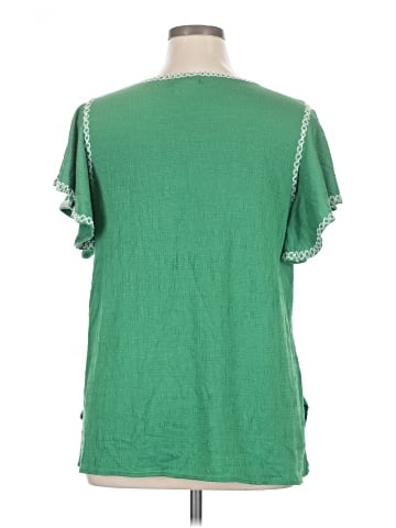 Max Studio Short Sleeve Top (view 2)